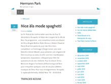 Tablet Screenshot of hermannparkconservancy.org